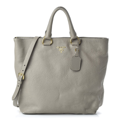 Prada Vitello Daino Tote Argilla 1 of 10