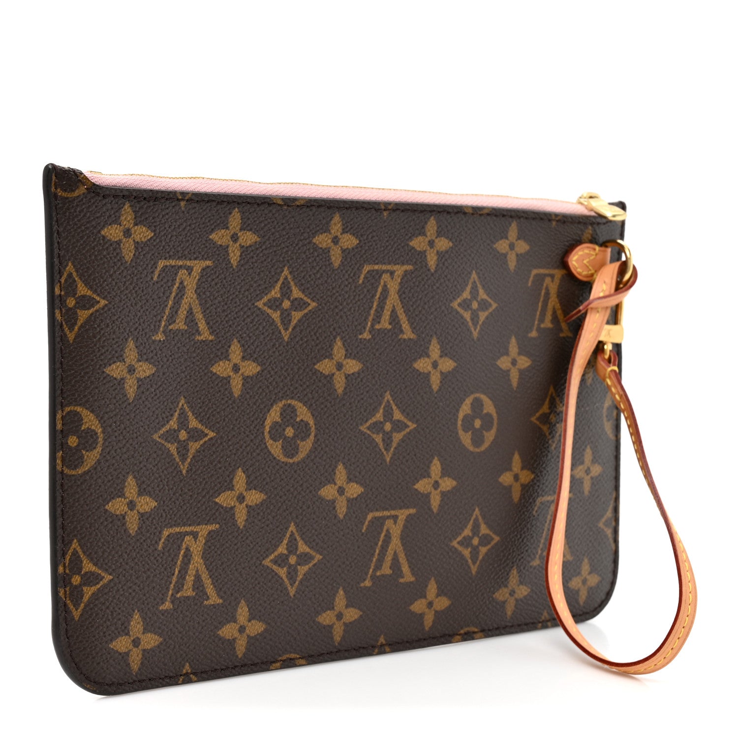 Louis Vuitton Monogram Neverfull MM GM Pochette Rose Ballerine Rose Ballerine 3 of 8