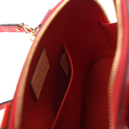 Louis Vuitton Vernis Alma BB Cherry 10 of 11