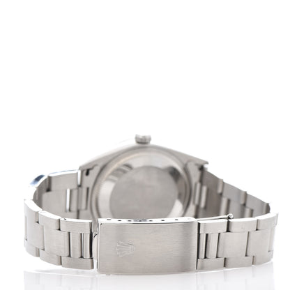 Rolex Stainless Steel 34mm Air-King Oyster Perpetual Precision Watch Blue 14000 4 of 5