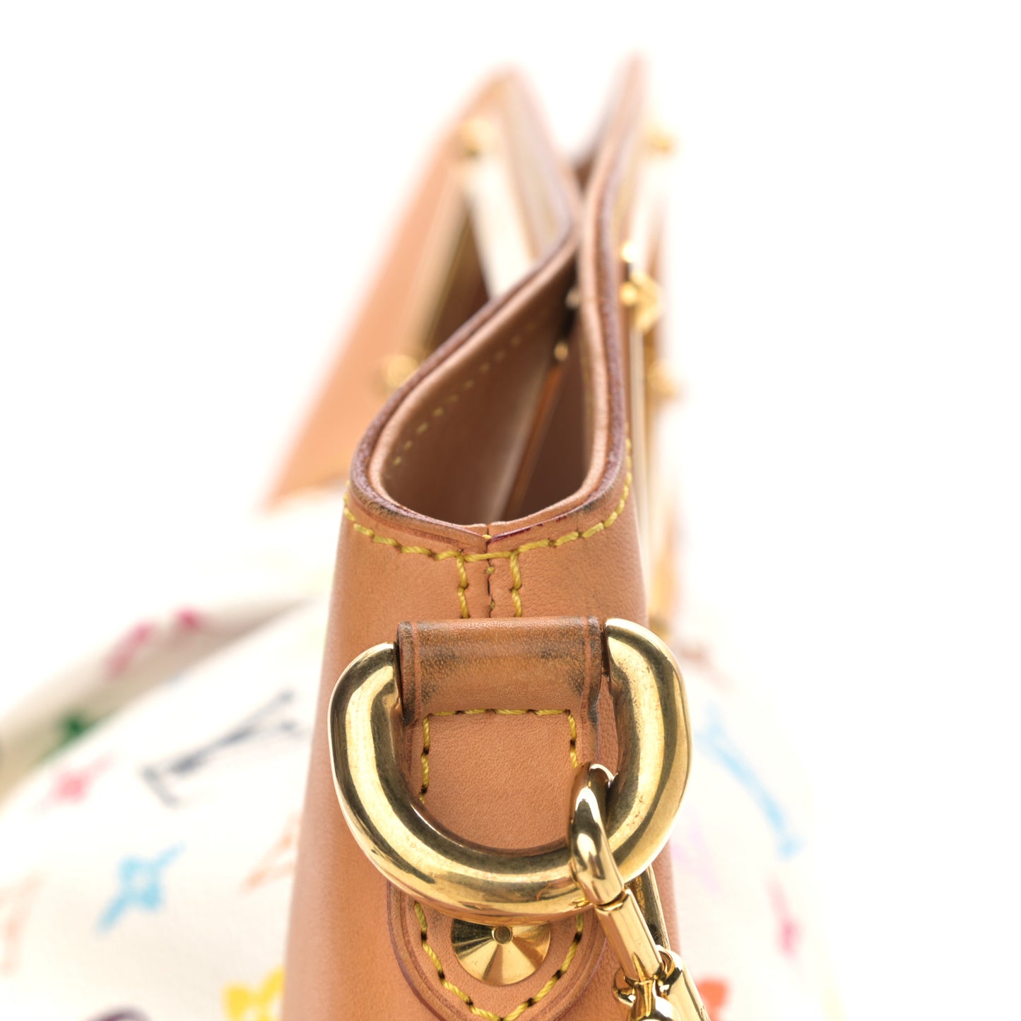 Monogram Multicolor Judy GM White