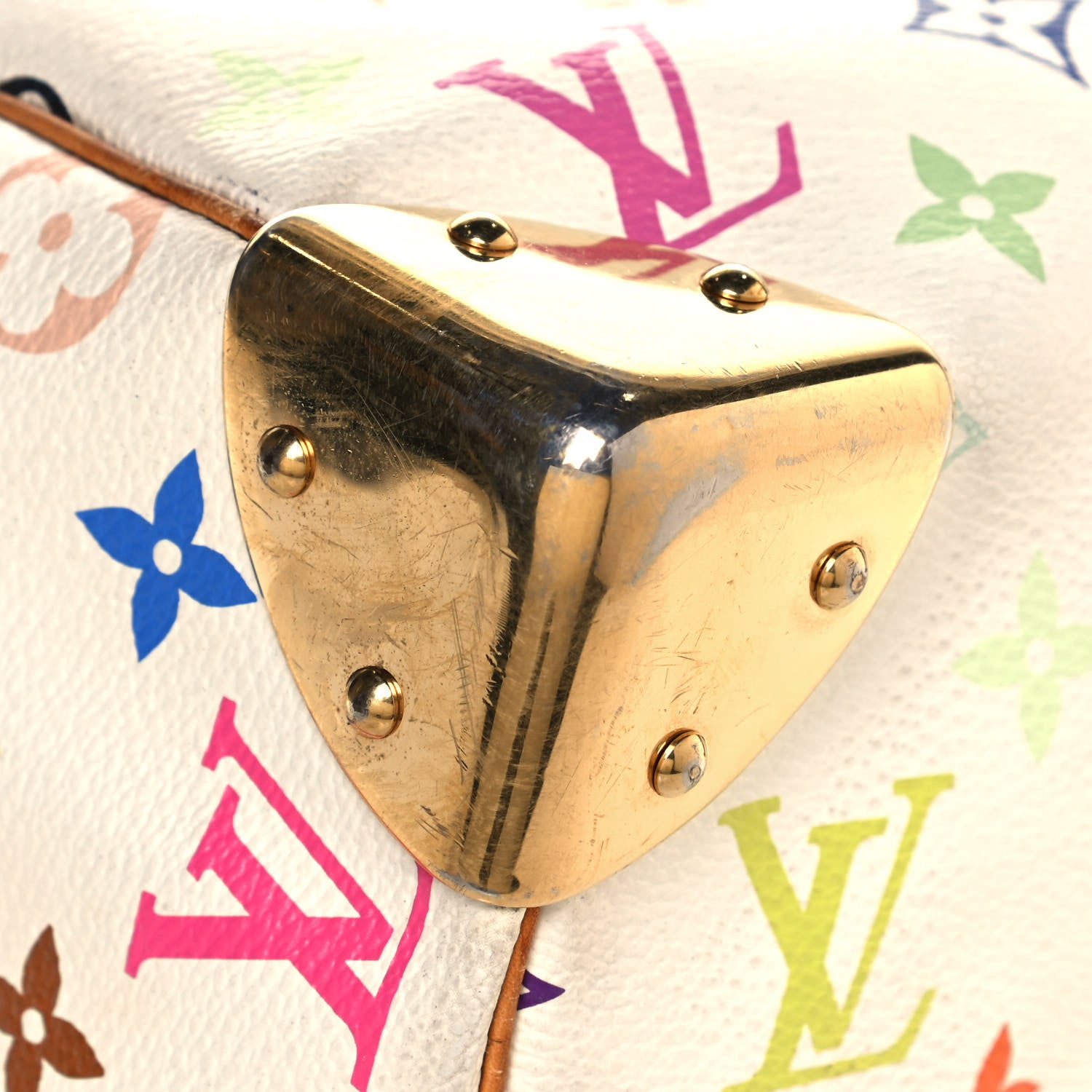 Louis Vuitton Monogram Multicolor Speedy 30 White 11 of 21