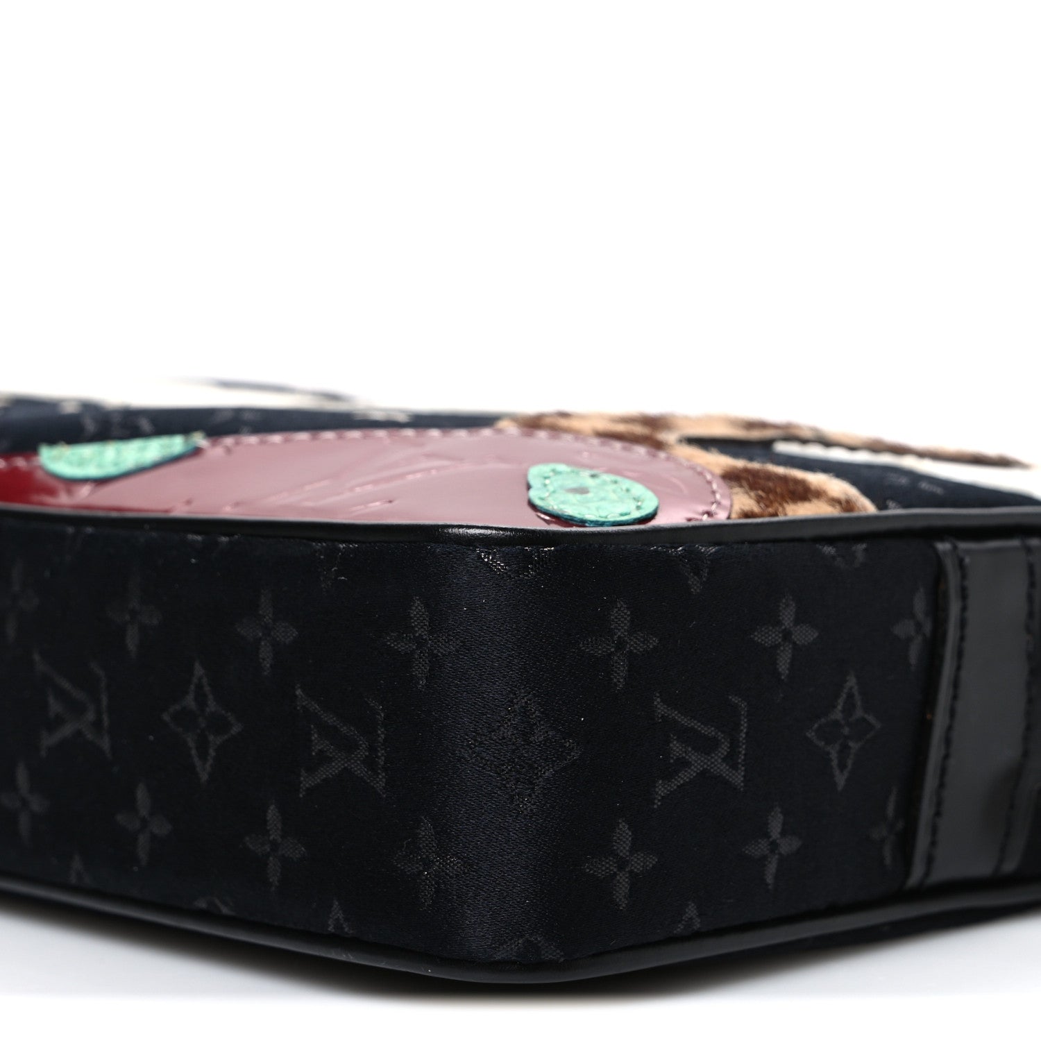 Louis Vuitton Satin Mini Monogram Conte De Fees Pochette Black 10 of 10