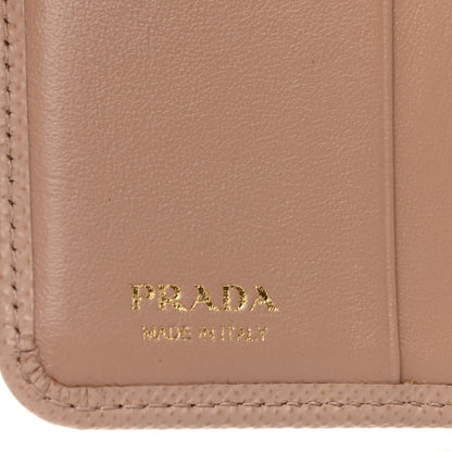Prada Saffiano Metal Compact Wallet Cipria 6 of 7