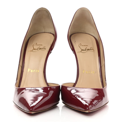 Christian Louboutin Patent Iriza 100 Pumps 37 Red 2 of 10