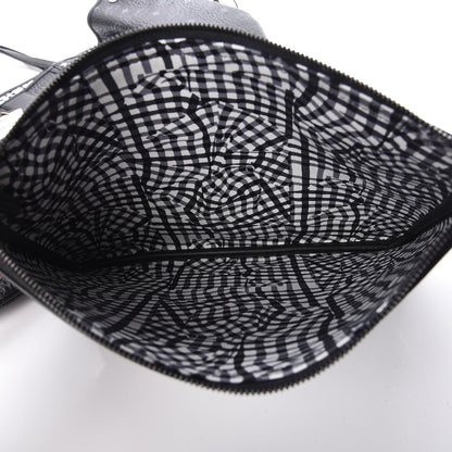 MCM Visetos Large Liz Reversible Shopper Tote Black 11 of 19