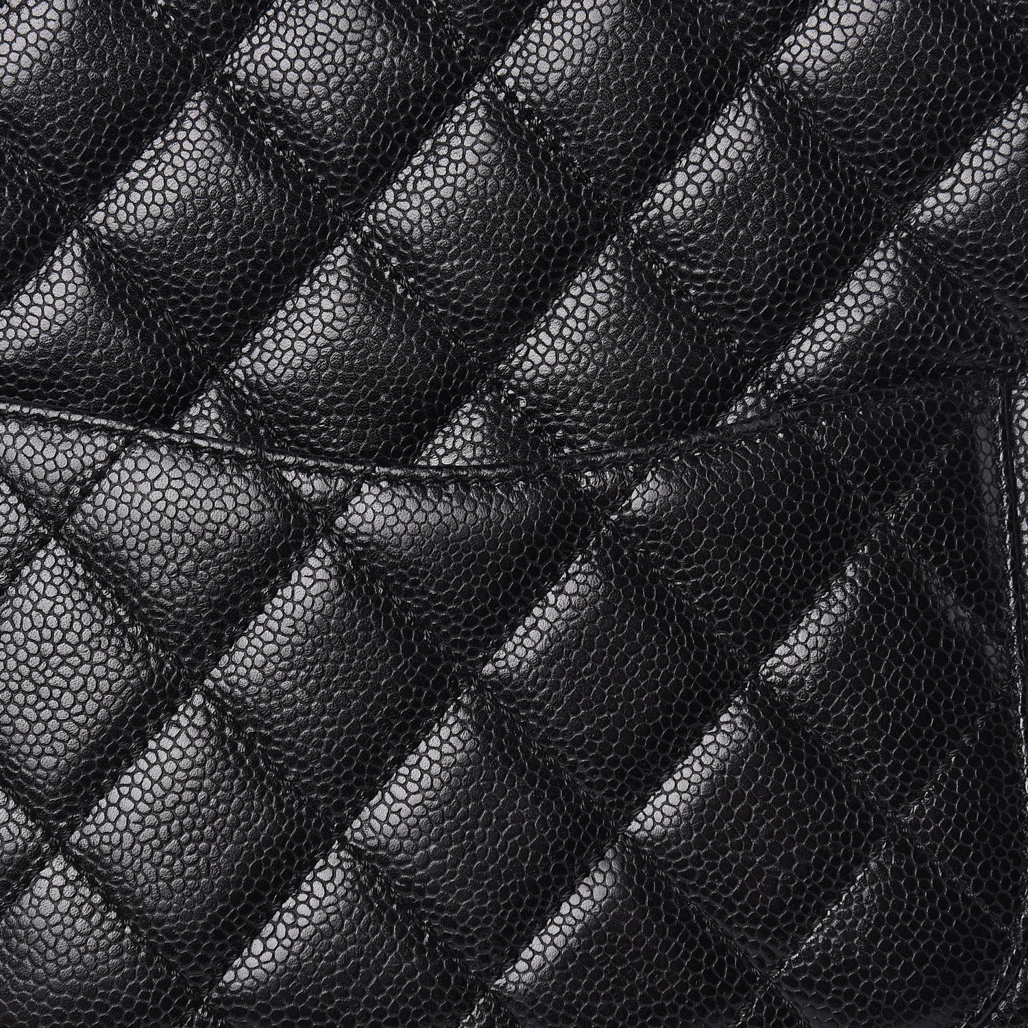 Chanel Caviar Quilted Petit Shopping Tote PST Black 13 of 16