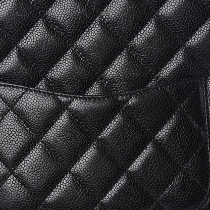 Chanel Caviar Quilted Petit Shopping Tote PST Black 13 of 16