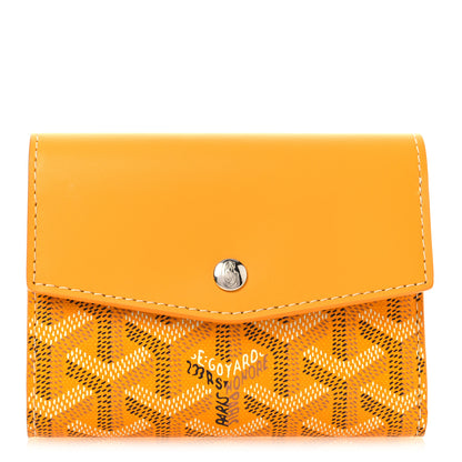 Goyard Goyardine Saint-Gabriel Compact Wallet Yellow 1 of 11