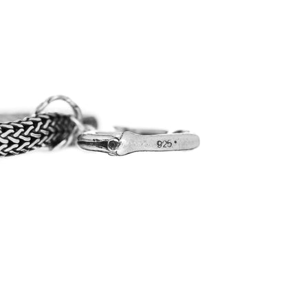 John Hardy Sterling Silver Bamboo Heart Charm Bracelet 4 of 4