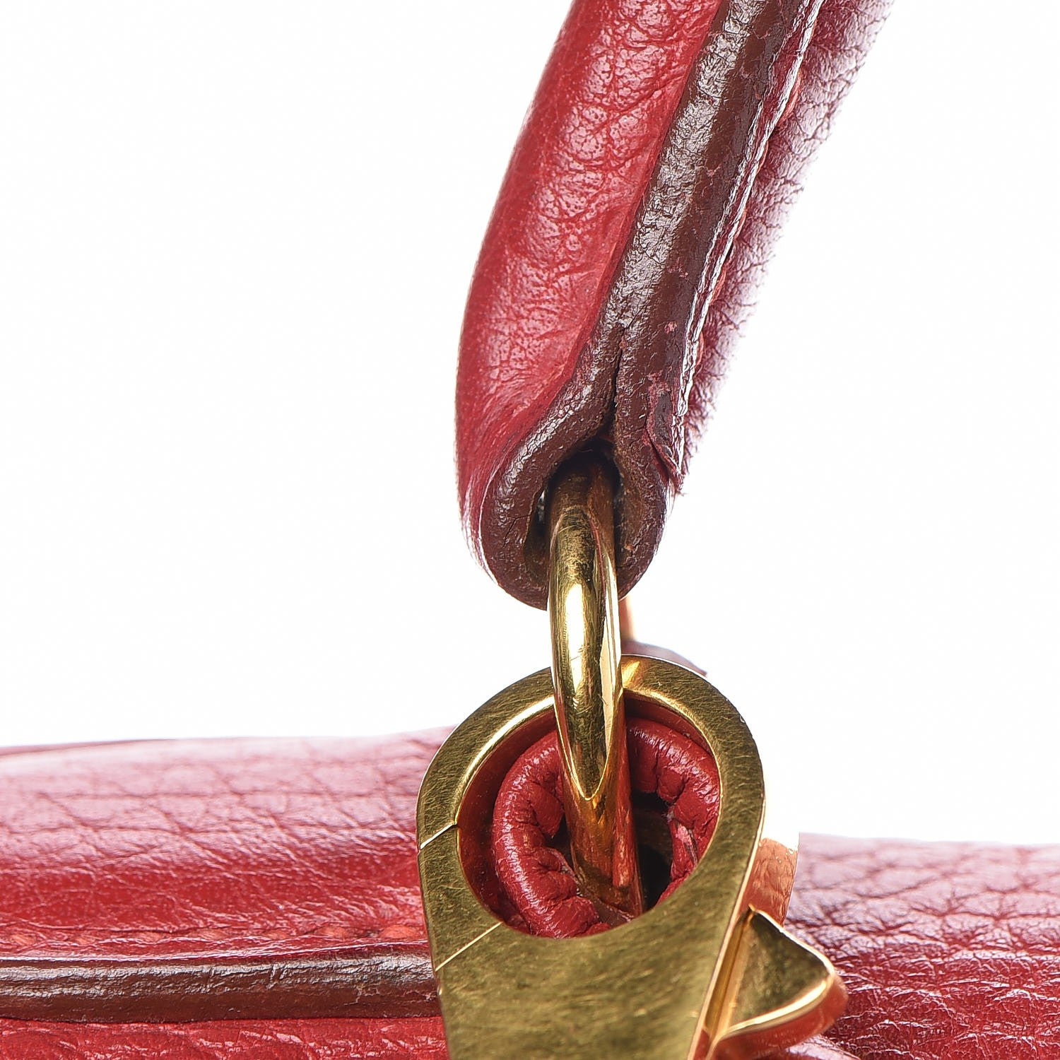 Hermes Taurillon Clemence Retourne Kelly 32 Rouge 36 of 41