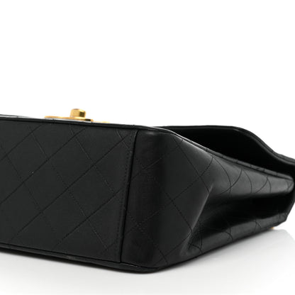 Chanel Lambskin Quilted XL Jumbo Single Flap Black 8 of 19