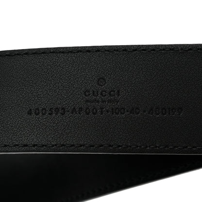 Gucci Calfskin Double G 40mm Belt 100 40 Black 3 of 6