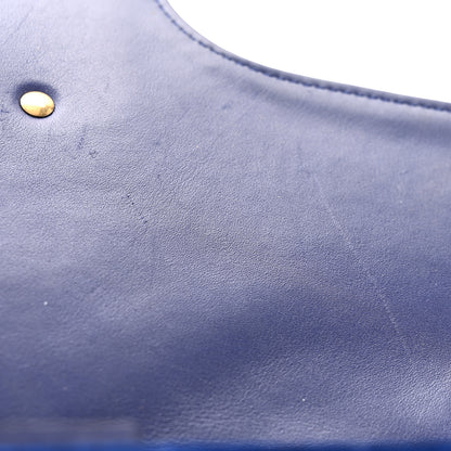 Gucci Velvet Matelasse Mini GG Marmont Shoulder Bag Cobalt Blue 14 of 14