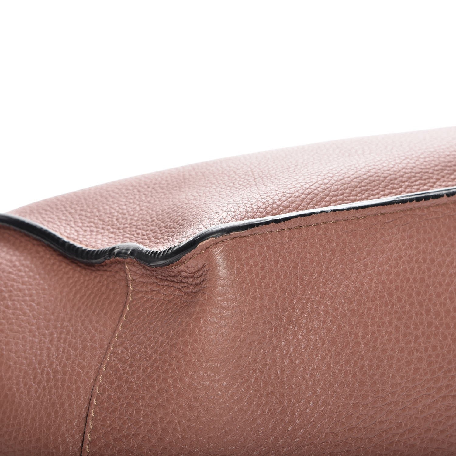 Valentino Garavani Grained Calfskin To Be Cool Tote Brownish 9 of 11