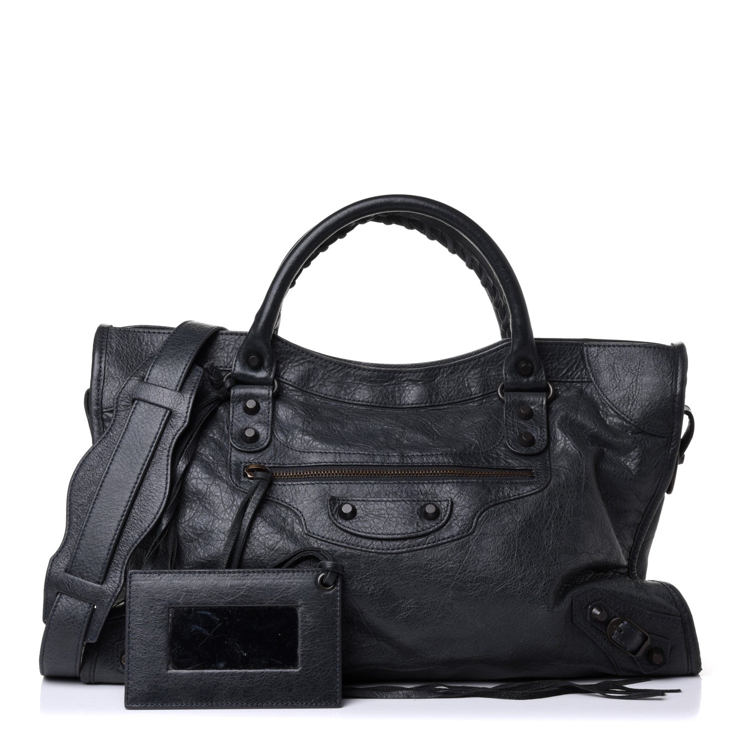 Balenciaga Agneau Classic Hardware City Anthracite 1 of 4