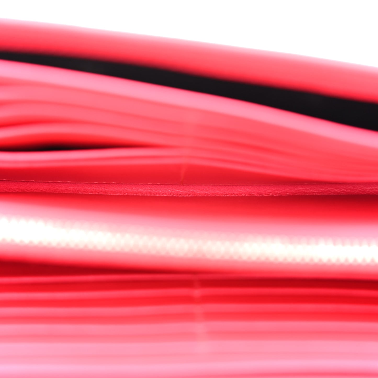 Grain de Poudre Classic Letters Chain Wallet Fuchsia