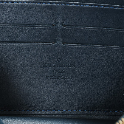 Louis Vuitton Vernis Zippy Wallet Blue Nuit 6 of 9