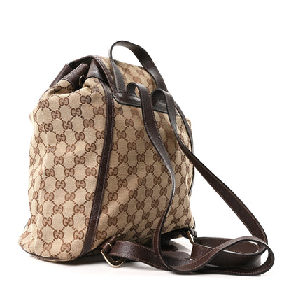 Gucci GG Monogram Flap Backpack Brown 3 of 10