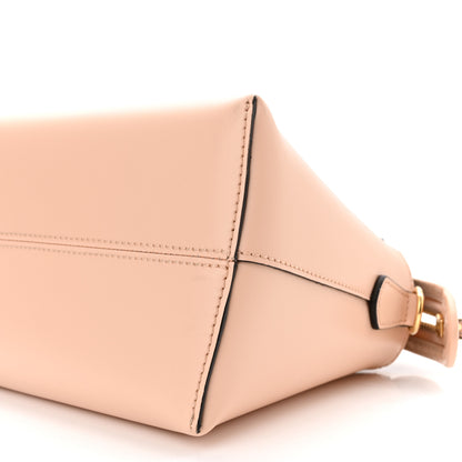 Fendi Vitello King Logo Embossed Medium By The Way Boston Bag Light Rose 10 of 10