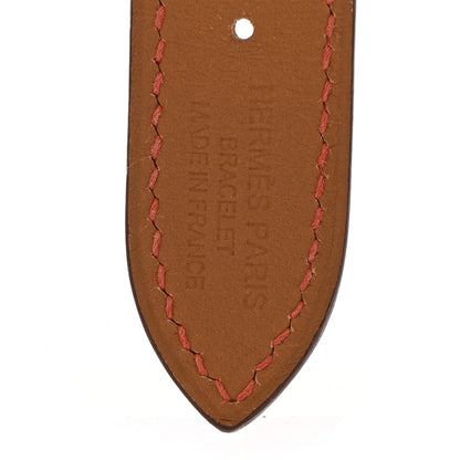 Hermes Swift 38mm Single Tour Watch Strap Capucine 3 of 4