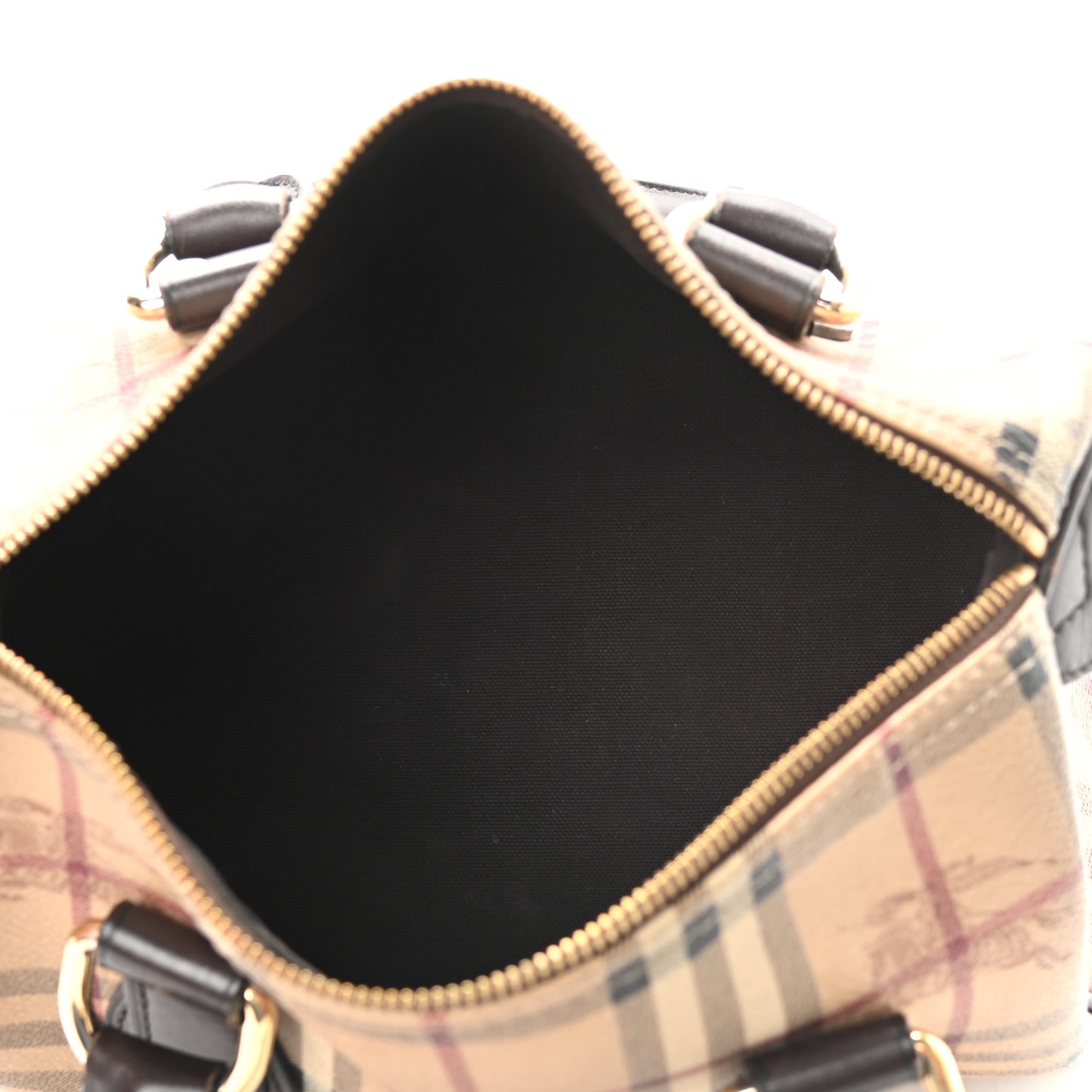 Haymarket Check Small Chester Bowling Bag Chocolate