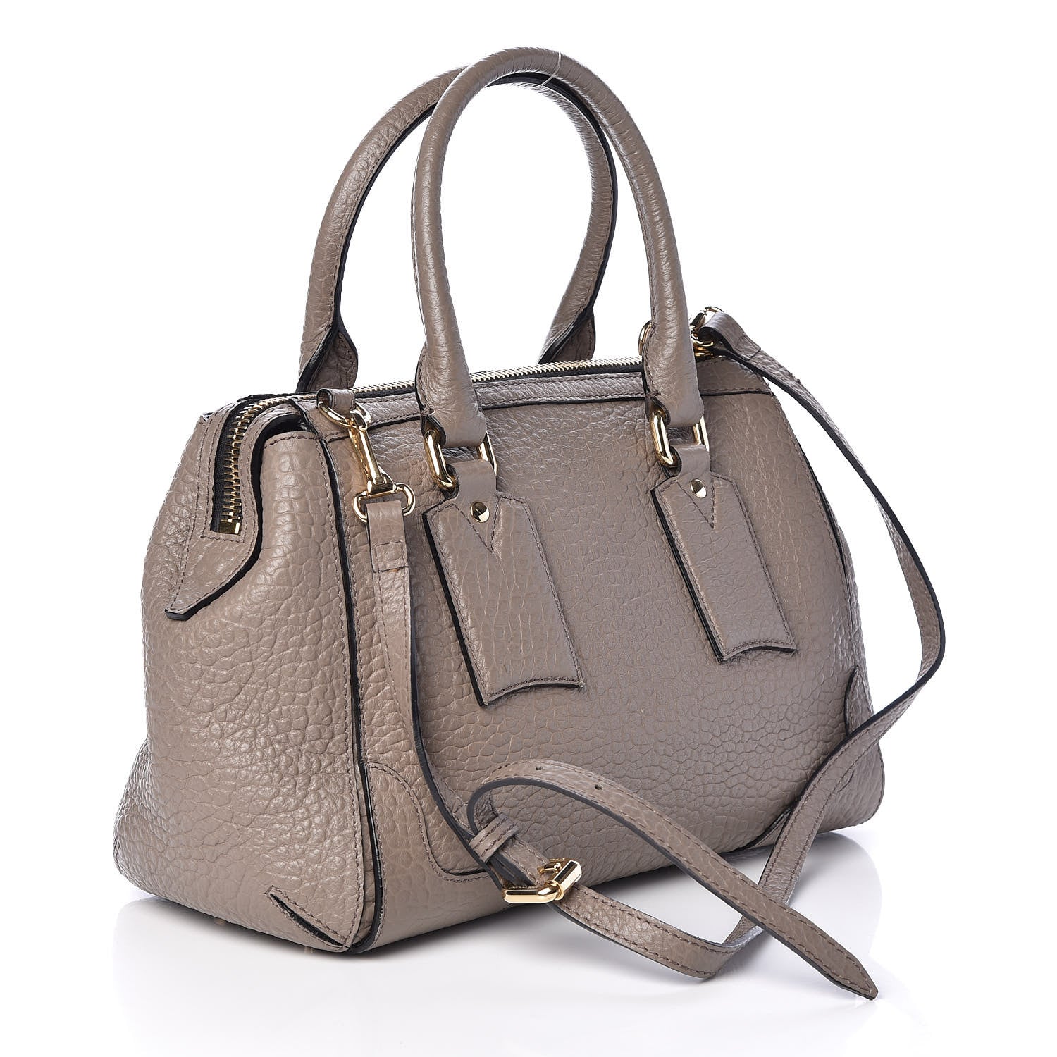 Burberry Heritage Grain Small Gladstone Pale Taupe 3 of 9
