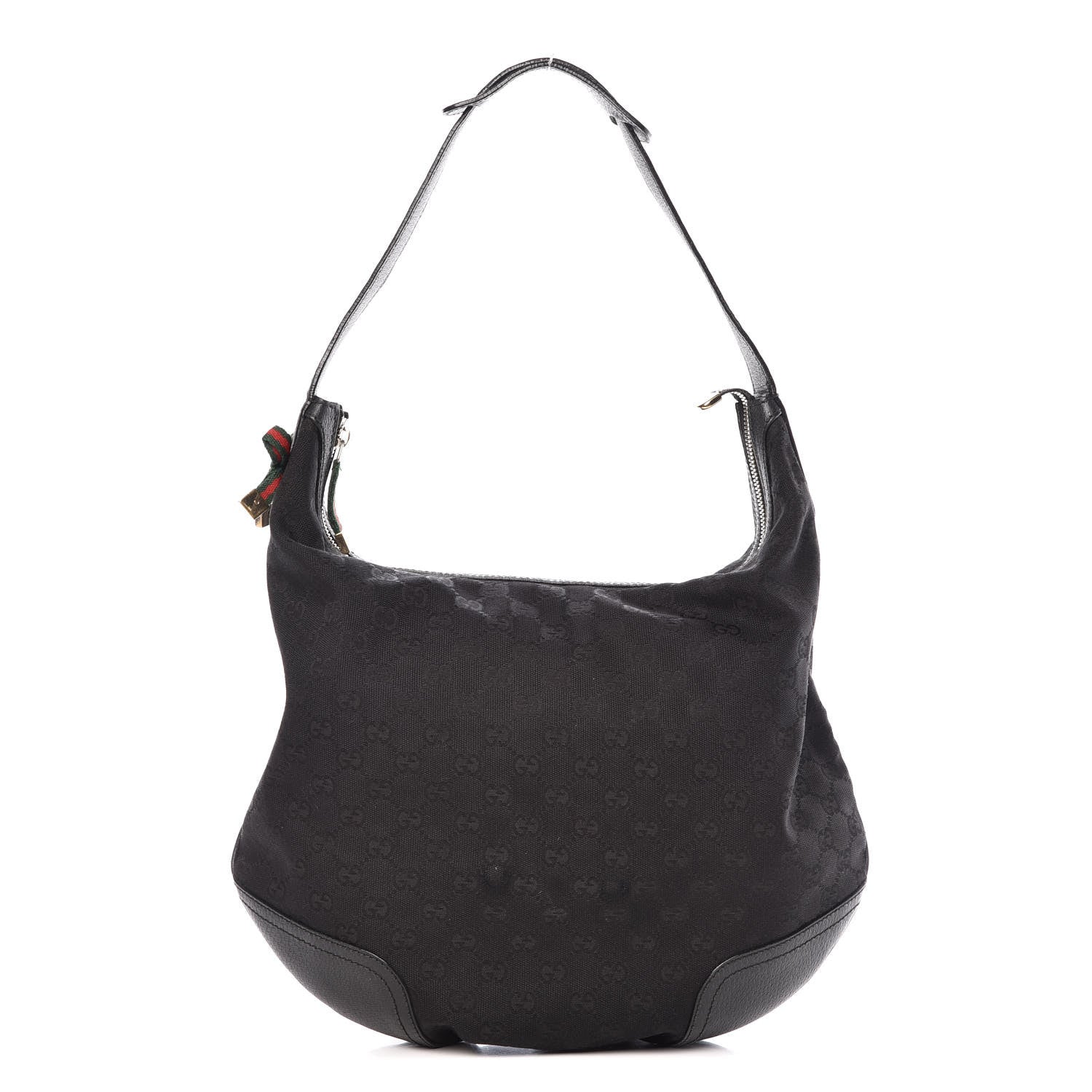 Gucci Monogram Large Princy Hobo Black 1 of 15