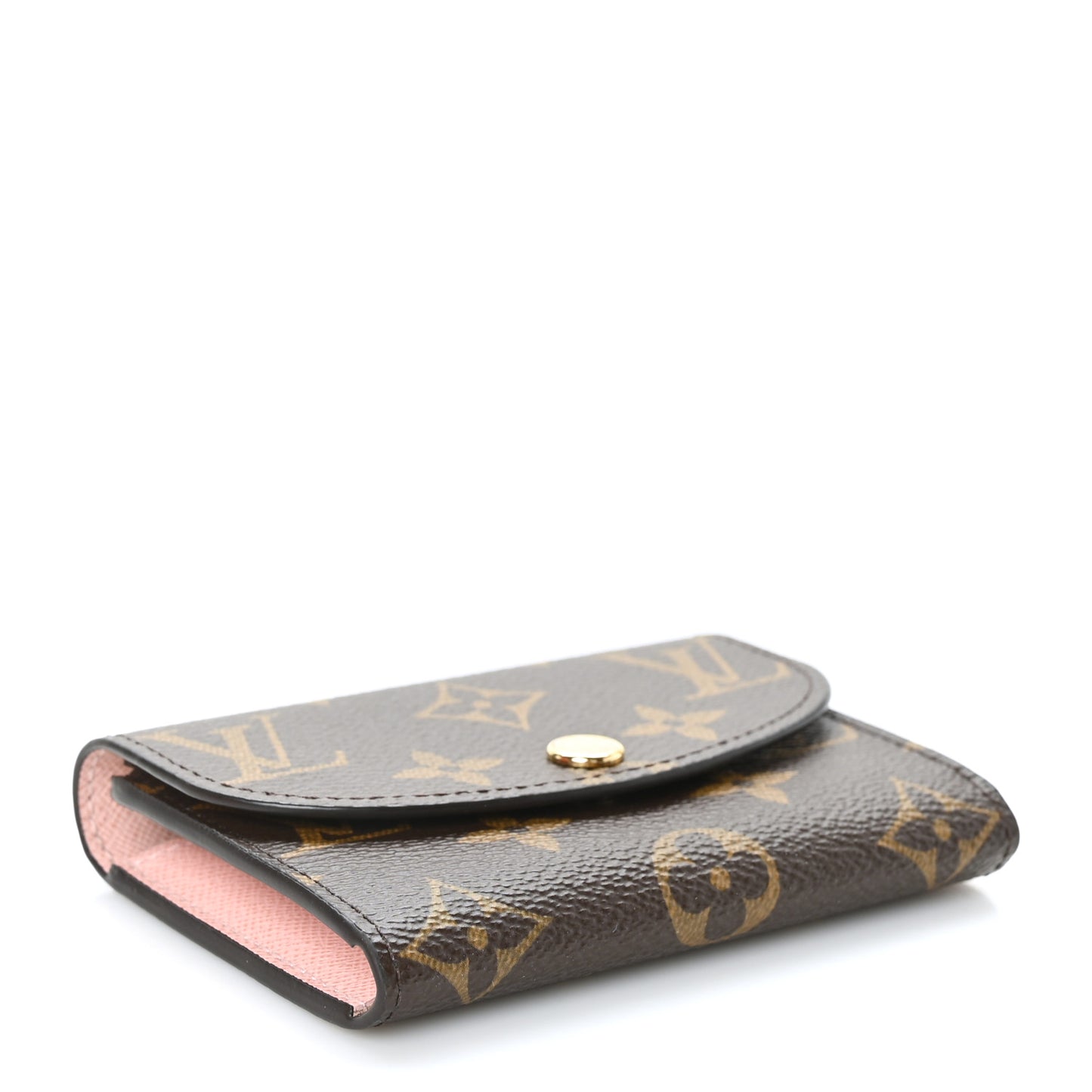 Monogram Rosalie Coin Purse Rose Ballerine