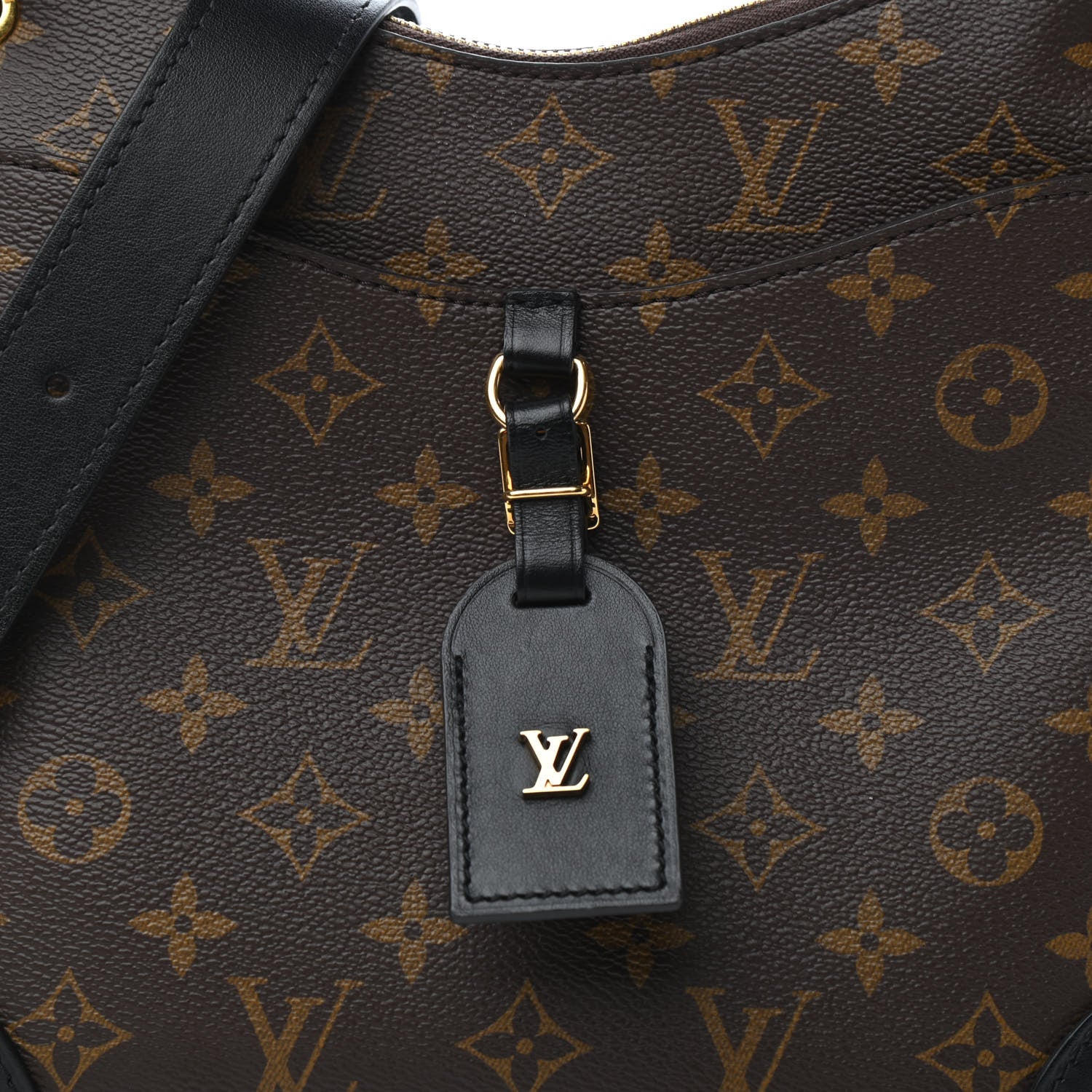 Louis Vuitton Monogram Odeon PM Black 8 of 8