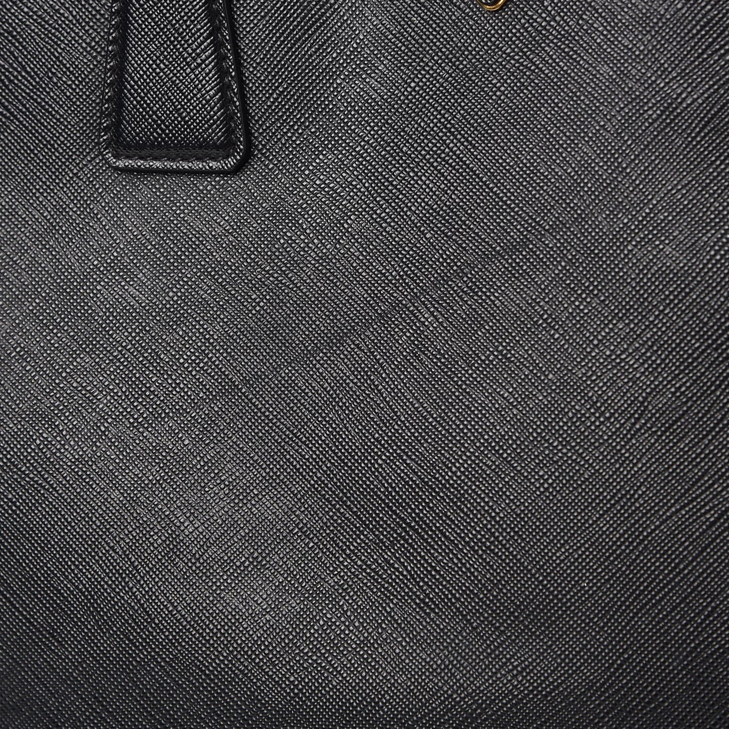Saffiano Medium Galleria Double Zip Tote Black