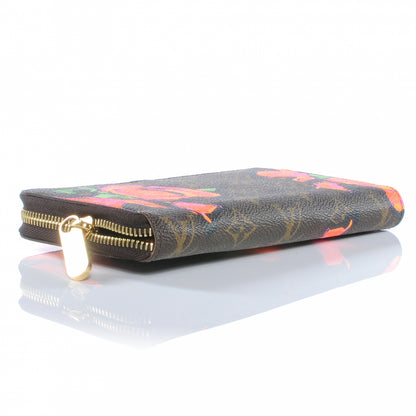 Louis Vuitton Monogram Roses Zippy Wallet 4 of 7