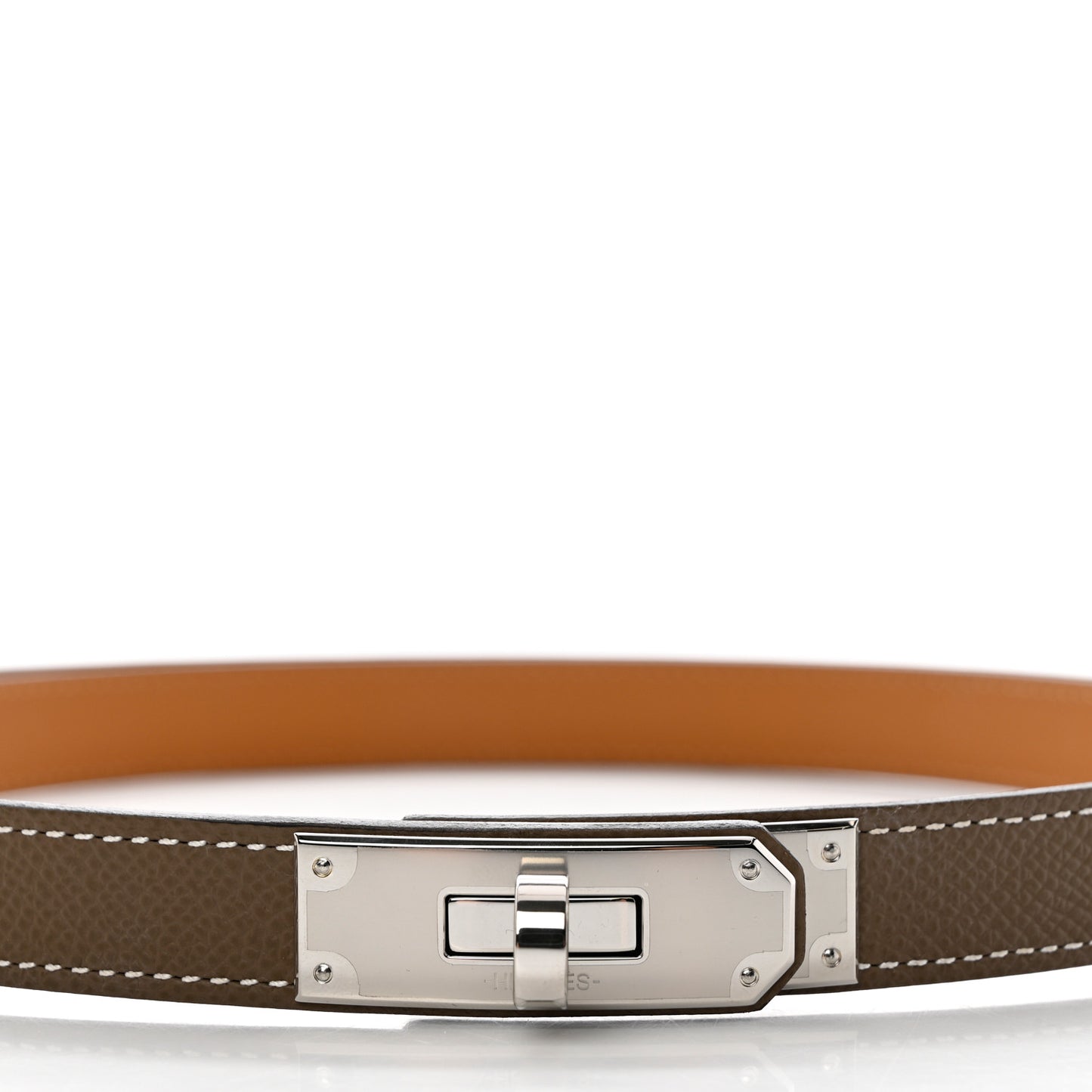 Epsom Kelly Belt Etoupe