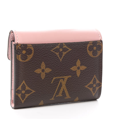Louis Vuitton Monogram Zoe Wallet Rose Ballerine 3 of 6