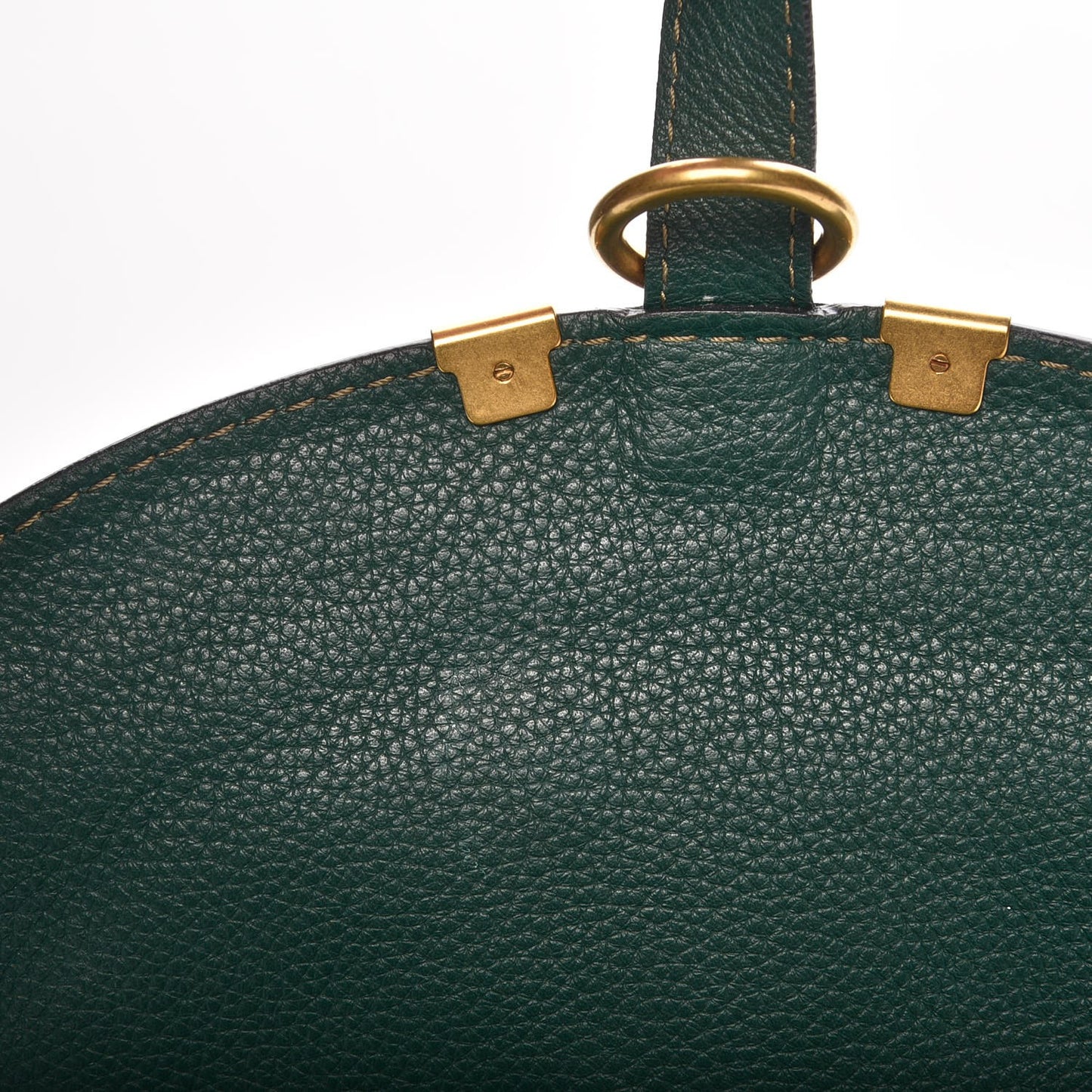 Calfskin Medium Marcie Round Crossbody Bag Epicea