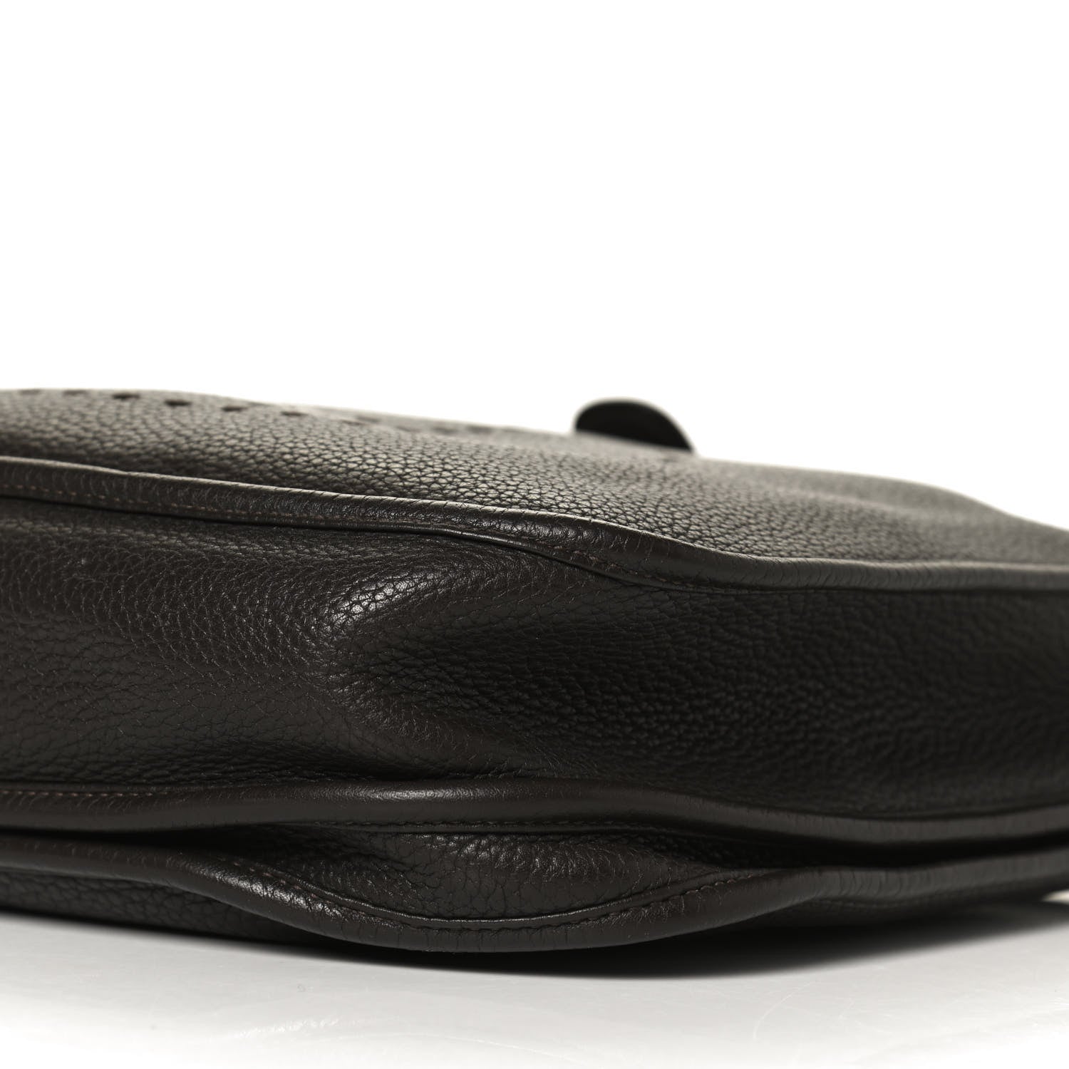 Hermes Taurillon Clemence Evelyne III PM Chocolate 9 of 11
