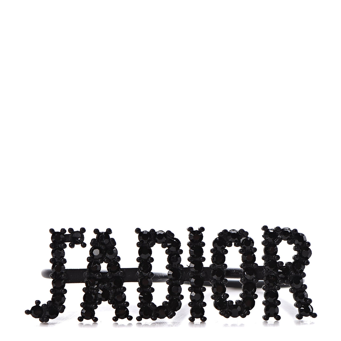 Crystal J'Adior Double Ring M Black
