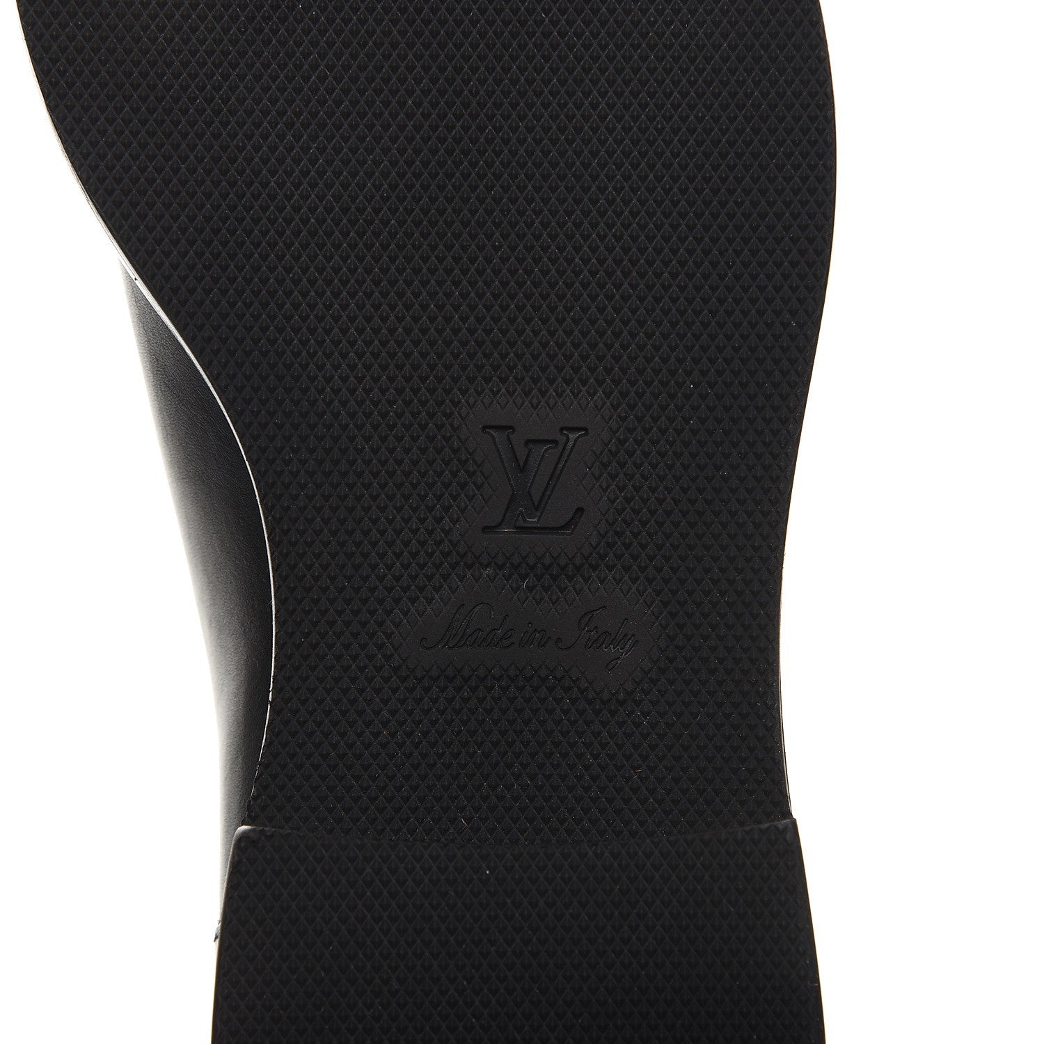 Louis Vuitton Calfskin Overdrive Flat High Boots 35 Black 6 of 6