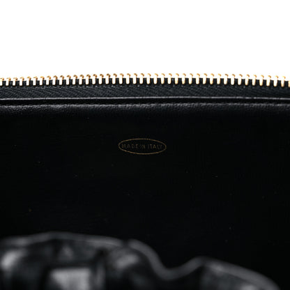 Chanel Lambskin Vanity Cosmetic Case Black 13 of 15
