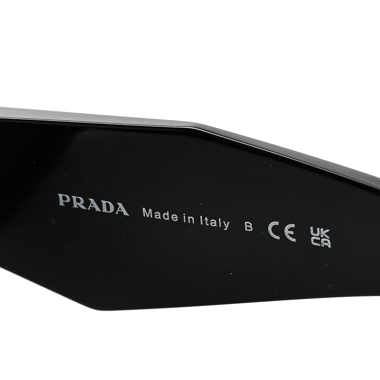 Acetate Symbole Sunglasses SPR 17W Black