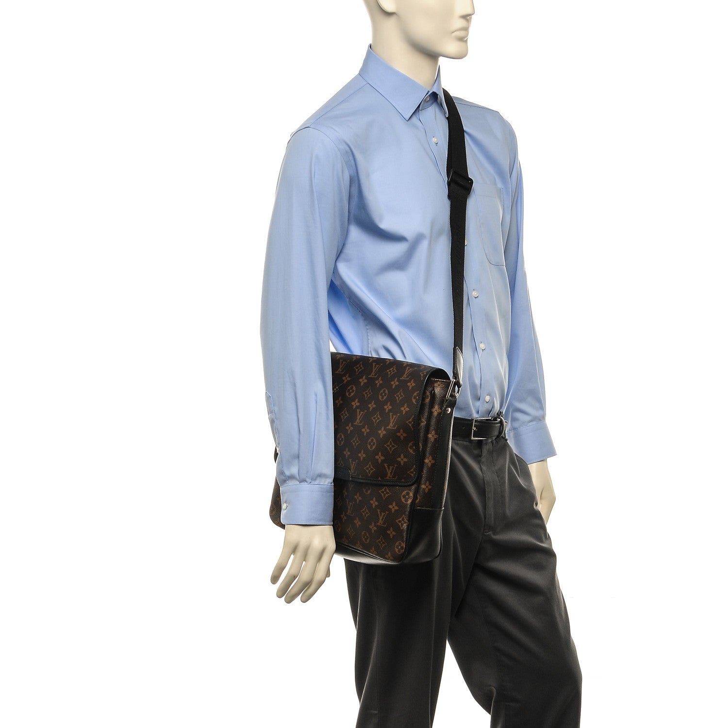 Louis Vuitton Monogram Macassar Bass GM 2 of 8