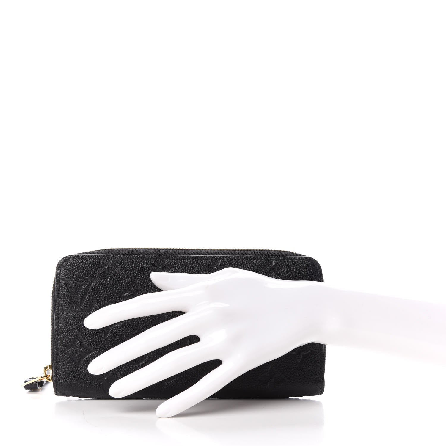Louis Vuitton Empreinte Zippy Wallet Black 2 of 8