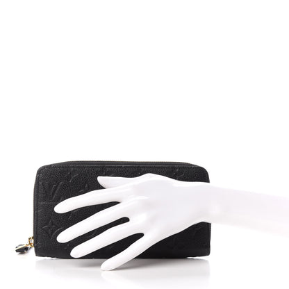 Louis Vuitton Empreinte Zippy Wallet Black 2 of 8
