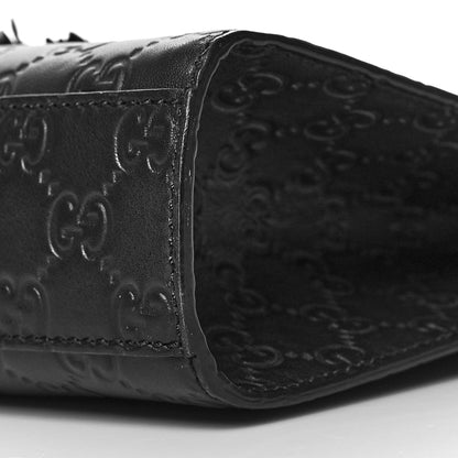 Gucci Guccissima Small Emily Shoulder Bag Black 12 of 12