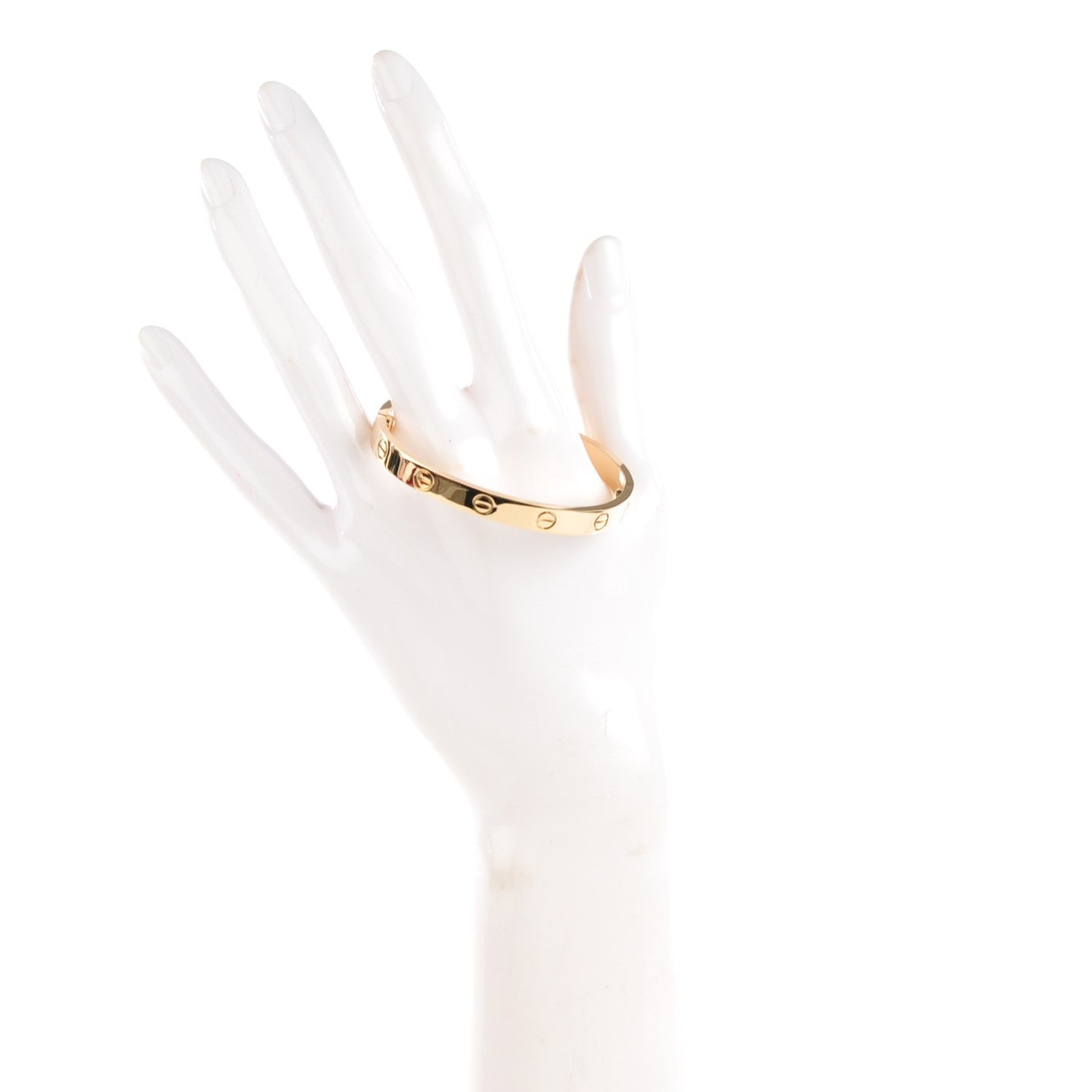 Cartier 18K Yellow Gold LOVE Bracelet 16 2 of 4