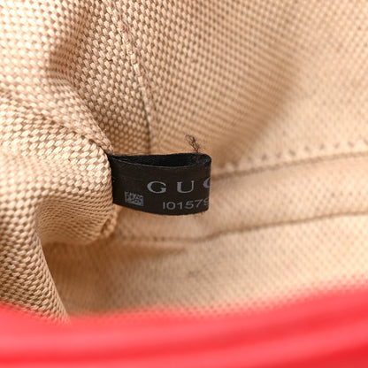 Gucci Pebbled Calfskin Small Soho Disco Bag Tabasco Red 8 of 15
