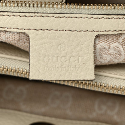 Gucci Grained Calfskin Medium Diana Bamboo Top Handle Tote Ivory 6 of 10