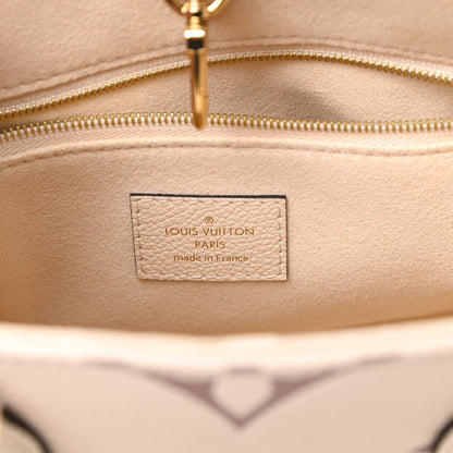 Louis Vuitton Empreinte Monogram Giant Onthego PM Creme Bois De Rose 6 of 11