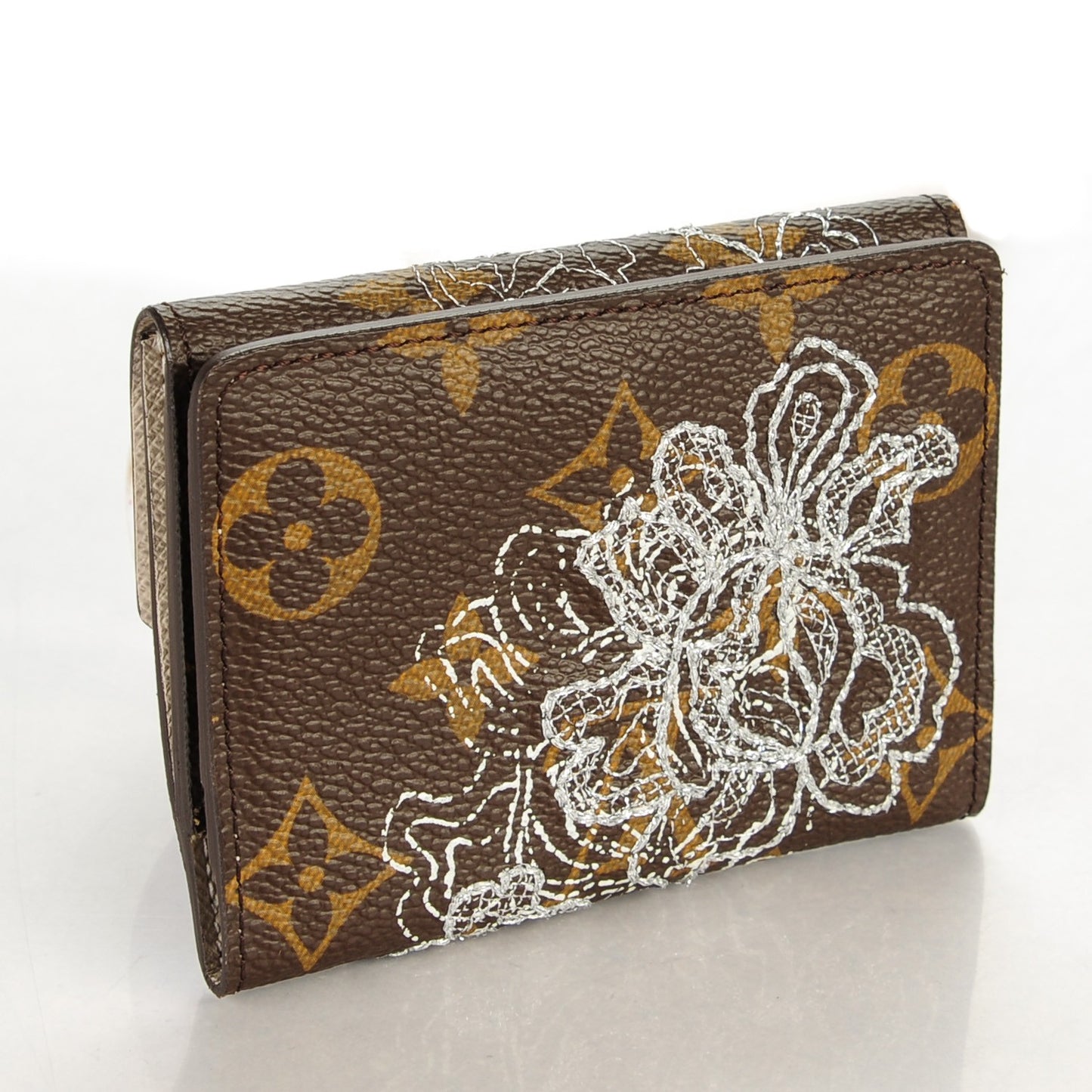 Monogram Dentelle Ludlow Wallet Silver