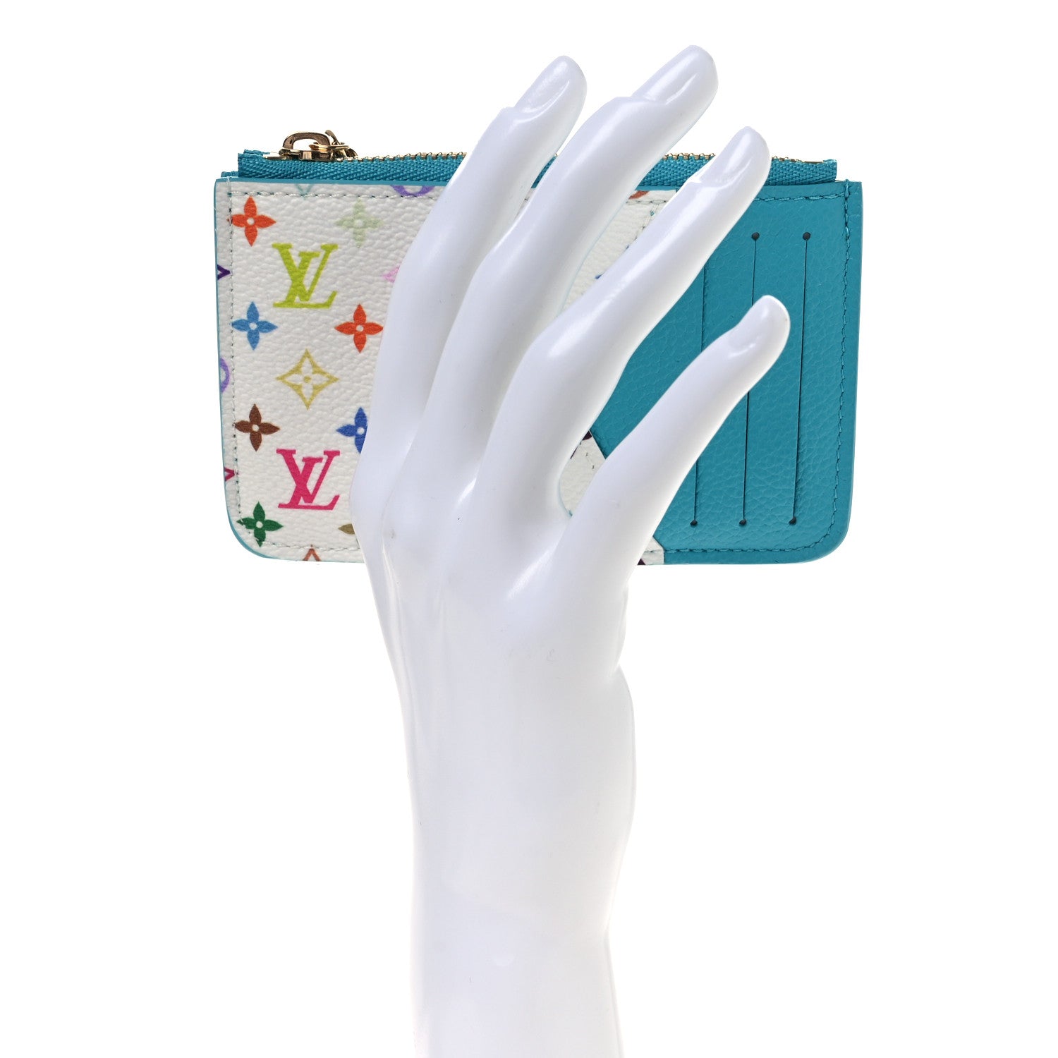 Louis Vuitton LV X TM Monogram Romy Card Holder Kabira Blue 4 of 7